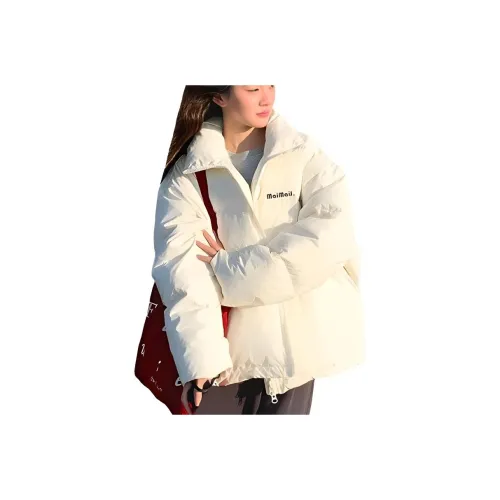 MDEHT Белый Женские пуховики