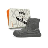 Серый с флисовой подкладкой