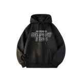 Чёрный Белый [Утолщённый и с флисовой подкладкой]