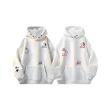 Белый Фотиния Серый + Белый [С флисовой подкладкой, 2 упаковки]