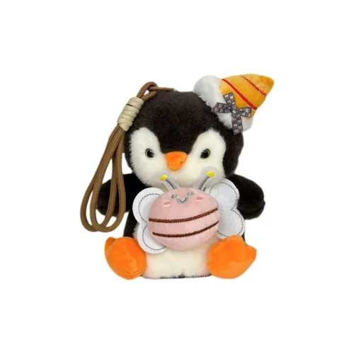 WANTONGLE Cute And Adorable Настольный Компаньон Пингвин Маленький Орнамент Плюшевая Подвеска Высота 16 см