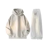 Белый Серый Топ + Белый Серый Фотиния K [С флисовой подкладкой, улучшенный C52-1]