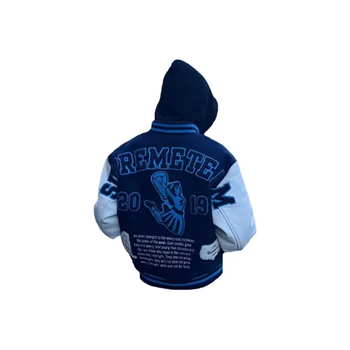 W9H2 Темно-синий [Письмо полотенце вышитое] Унисекс бейсбольные джерси