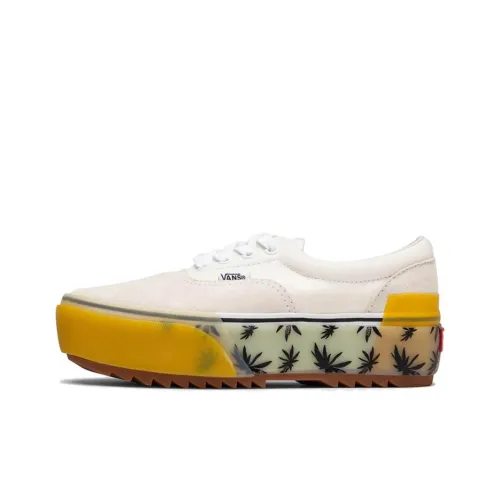 VANS Износостойкие Легкие Увеличивающие Высоту Низкие Кроссовки для Скейтбординга Женские