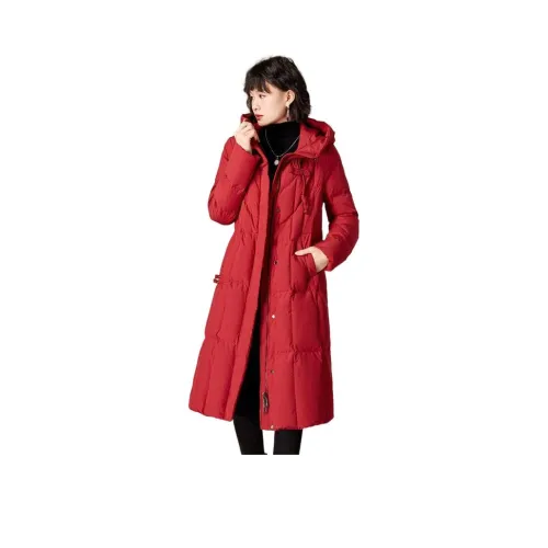 MEILANNI Красный Женский пуховик