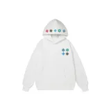 Белый с 10,000 игл вышивка