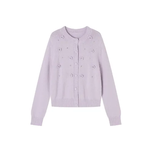 XIANGYING Фиолетовые Женские Свитера