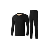 Черный с круглым вырезом