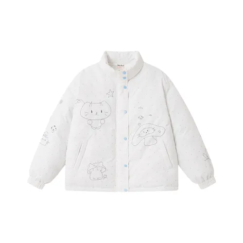 XIAOLIZI Белый Унисекс Пуховики