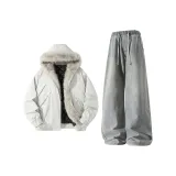 Серые+Синие Брюки