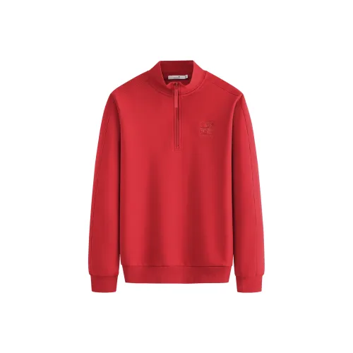 YULANGGONGWU Красный Мужской Свитшот