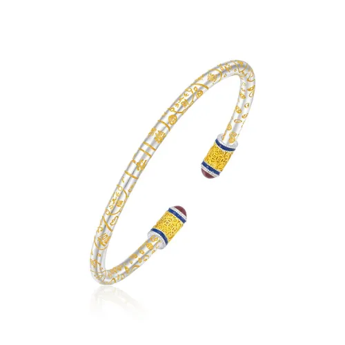 WUYIFEI Посеребренные Браслеты Женские