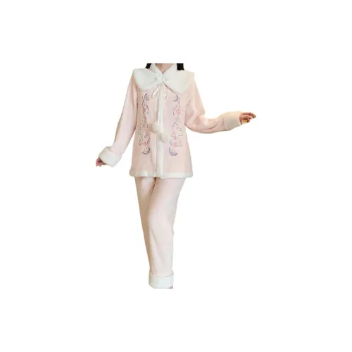 AHRTB Pink Set Women's Pajama Sets