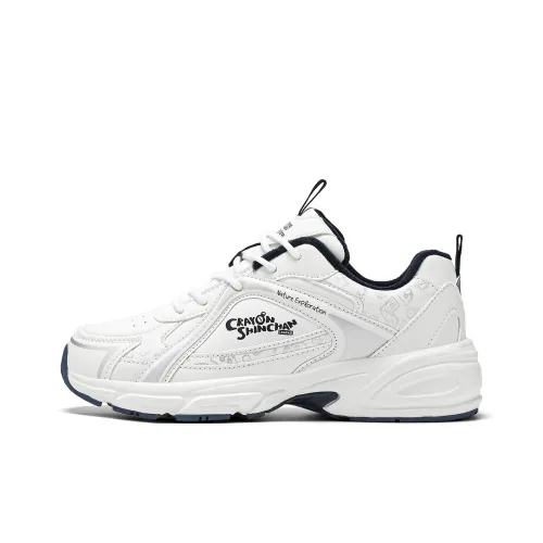 Crayon Shinchan Винтаж Беговые кроссовки Амортизация Противоскользящие Устойчивые к истиранию Легкие Низкий Топ