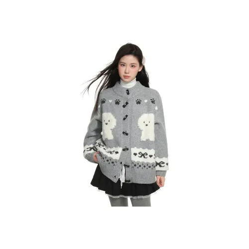 MDEHT Серый Женский Трикотаж