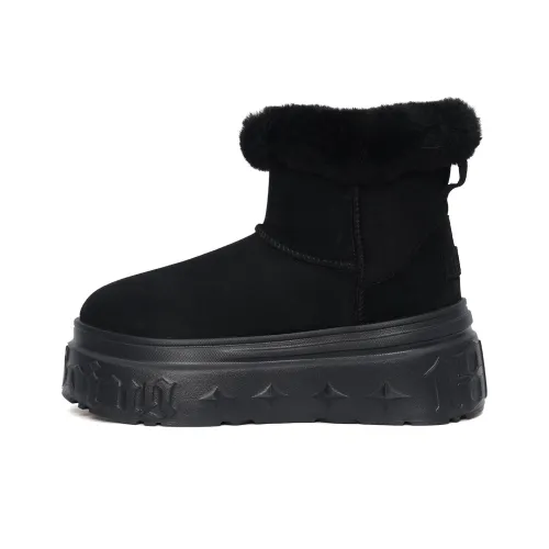 1807 Теплоизоляционные Снежные ботинки Унисекс устойчивые к истиранию