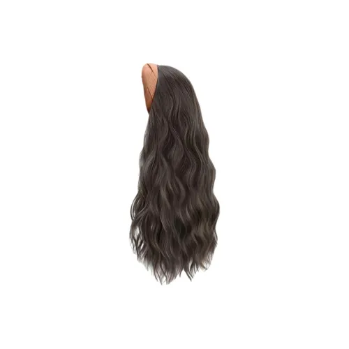 Time Shadow [Стиль Майярд] Кофе Ободок Перука Для Женщин Высокая Температура Пряжа