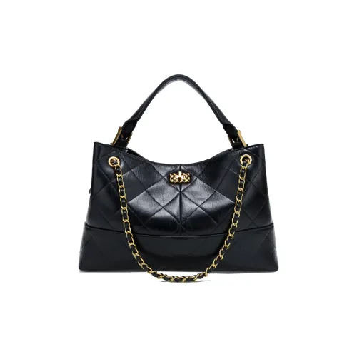 JANITINO ПУ (полиуретан) Одно плечо Сумка Женская Черная