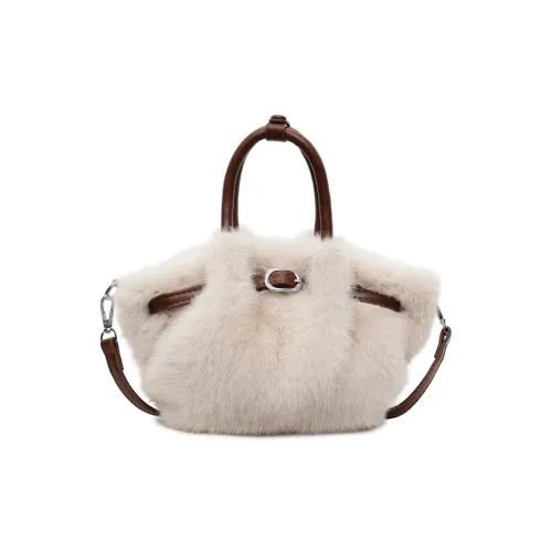 PINK·LAND Плюшевая сумка женские