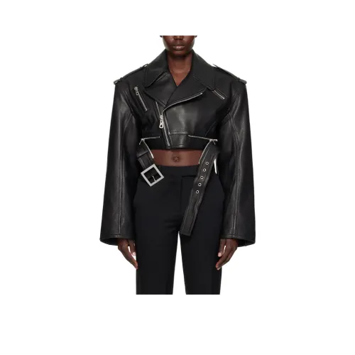 Jean Paul Gaultier кожаная куртка женская