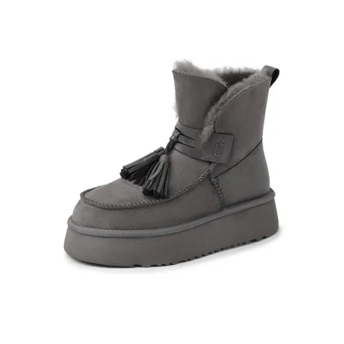 SUYANJIAO 13cm Сноубутсы Женские