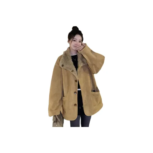 LADYXIEXIE Бархат Feel Пальто Женское