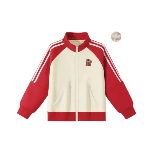 PEAK Красный PK Буква Лев K KIDS Свитшоты