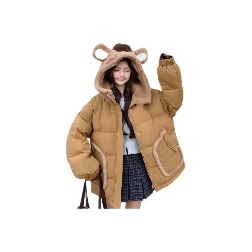 LONGZHIWU Хлопковый пуховик для подростков