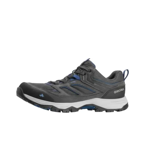 DECATHLON MH100 Slip Устойчивый Дышащий Grip Низкий Топ Походная обувь Мужская Серый