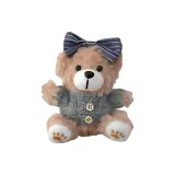 Желто-коричневый свитер, стиль позиционирования