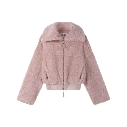 ONE PASS STUDIO Velvet Feel Пальто Женское