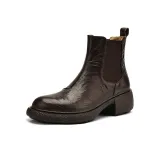 Коричневый без подкладки