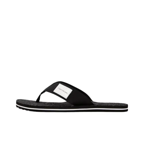 CKJ CALVIN KLEIN JEANS Шлепанцы Мужские Черные