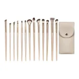 13 шт Позолоченный Макияж для глаз Щетка Наборы одежды + Сумка