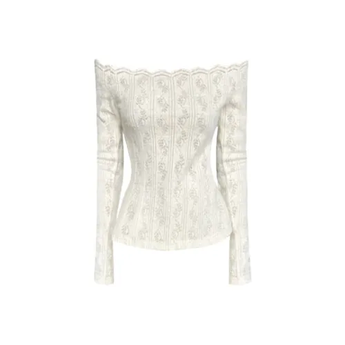 YGPRW Белый Женские T-рубашки