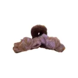 Фиолетовый зажим для волос с узлом (13 см)