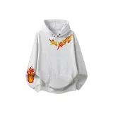 Белый, серый, фотиния, утолщенный и с флисовой подкладкой [наклеенный]