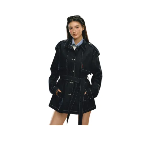 Ariseism Оригинальный джинсовый женский короткий пальто