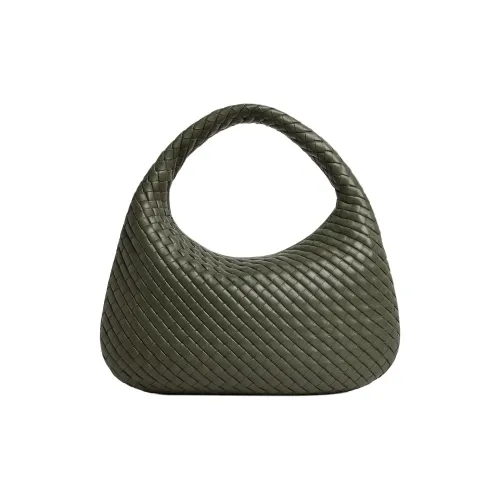 Bottega Veneta Овчина Одно плечо Сумка Средний Женские Цвет соленых овощей