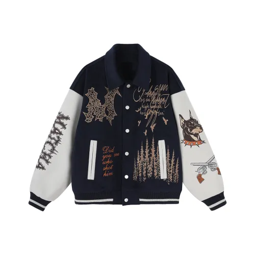 ZHIO Темно-синие унисекс куртки