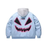 Light Blue [MY1099 Хлопковый пуховик](Термический, Нескользкий, Стильный)