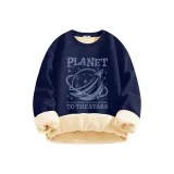 [Шерпа Внутренний слой] Темно-синий Синий (Mb Синцзи Прогулка)