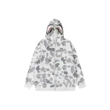 Gray White [Вышивка Двойная Кепка Акула]