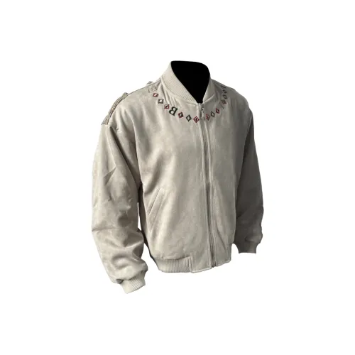 SAGP Серый Бежевый Унисекс Бейсбольные Джерси