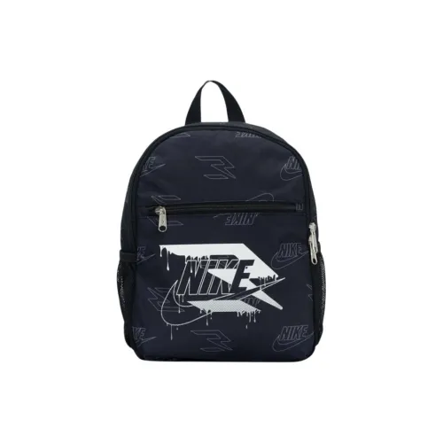 Nike Полиэстер Рюкзак Средний Детский Черный