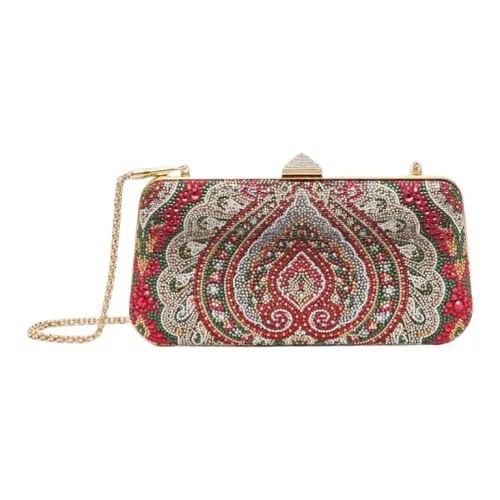 Valentino Сумки через плечо из козьей кожи женские многоцветные