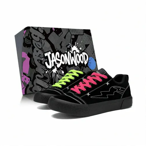 JASONWOOD Устойчивые к истиранию противоскользящие низкие кеды для скейтбординга Мужские