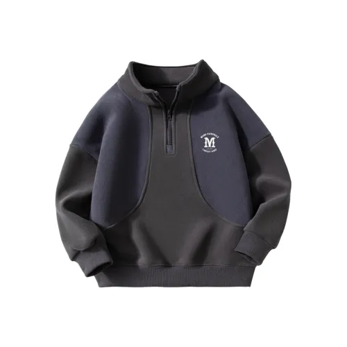 FAIRWHALE Темно-серый KIDS Свитшоты