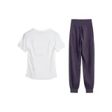Комплект из двух предметов (Ecru, Wicker Ivy, Purple Pants)