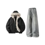 Чёрные+Синие Брюки